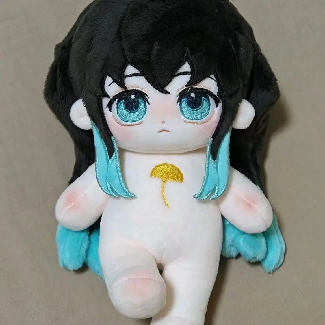 20cm Demon Slayer Tokito Muichiro  Cute Plush Doll Kawaii Cartoon Stuffed Figure Pillow Anime Cosplay Dress Up Birthday Gift