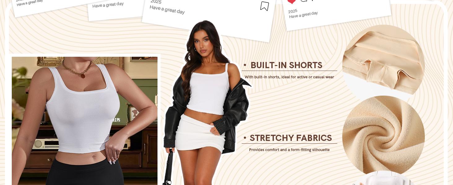 LOMON Y2k Mini Skirts for Women with Shorts Underneath Bodycon Skorts Sexy Club Date Night Micro Pencil Skirt Streetwear Black Basic Outfit - Womenswear