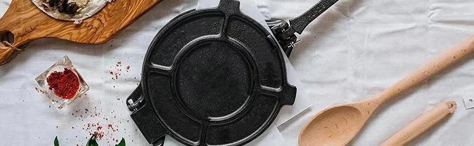 7.5 Inch Heavy Duty Cast Iron Tortilla Press,Tortilla Maker, Flour Tortilla press 7.5 Inch Heavy Duty Cast Iron Tortilla Press,Tortilla Maker, Flour Tortilla press