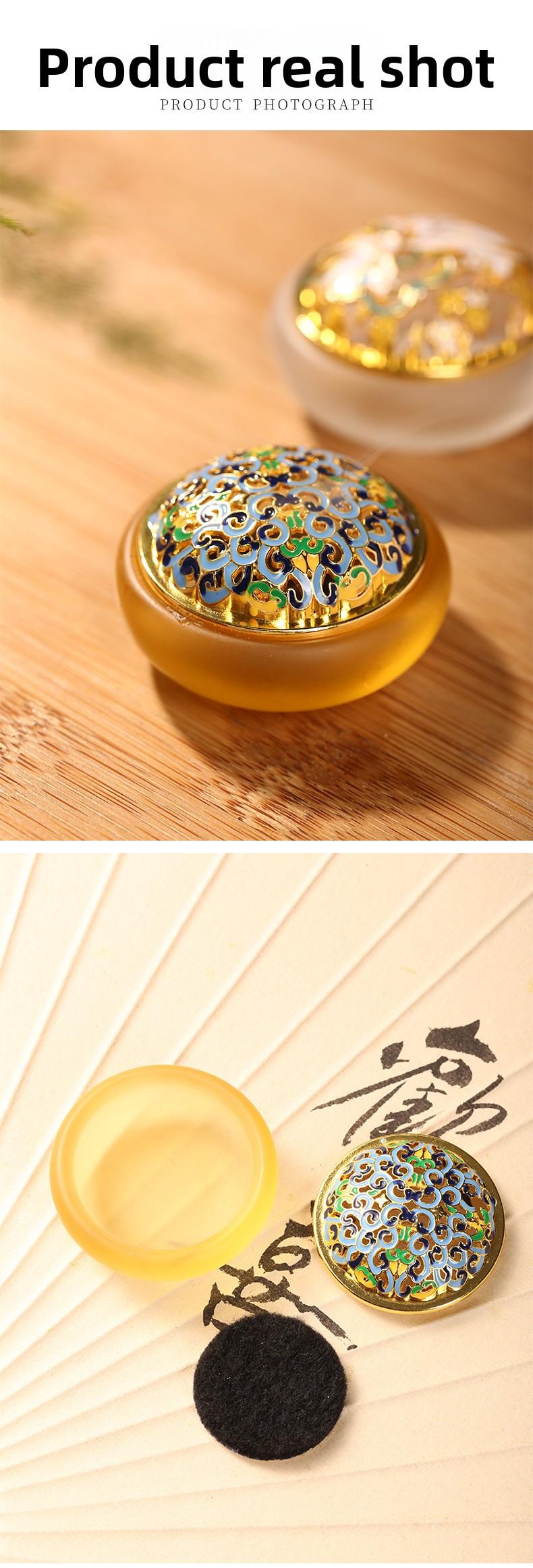 Colored Glaze Incense Burner for Coil Incense Agarwood & Sandalwood Smoke-Free Powder Cloud Style Household Tool Enhances Aroma Ideal for Agarwood & Sandalwood incense stick holder