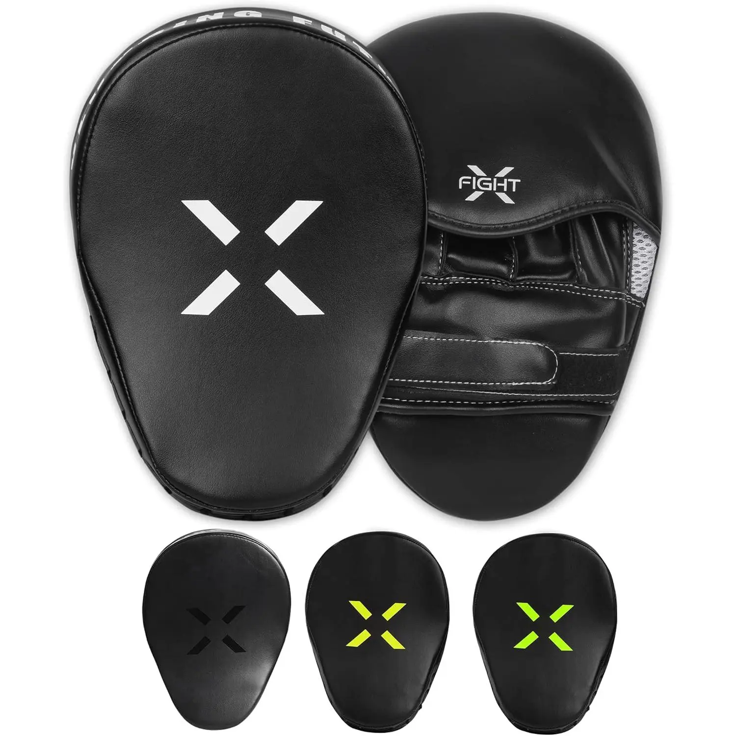 Punching Mitts for Boxing Leather Curved Punch Mitts Men & Women MMA  Equipment Muay Thai Sparring  Mitts MMA Hitting Pads  Multiple Colors