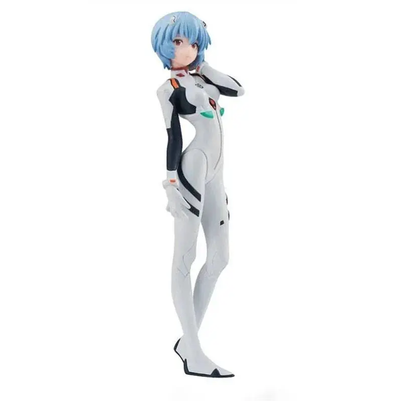 Anime Evangelion Eva Action Figures - Ayanami Rei, Asuka Langley Soryu 13cm PVC-Metal Collectible Dolls, Gift Ornaments for Evangelion Fans, Collectible Doll