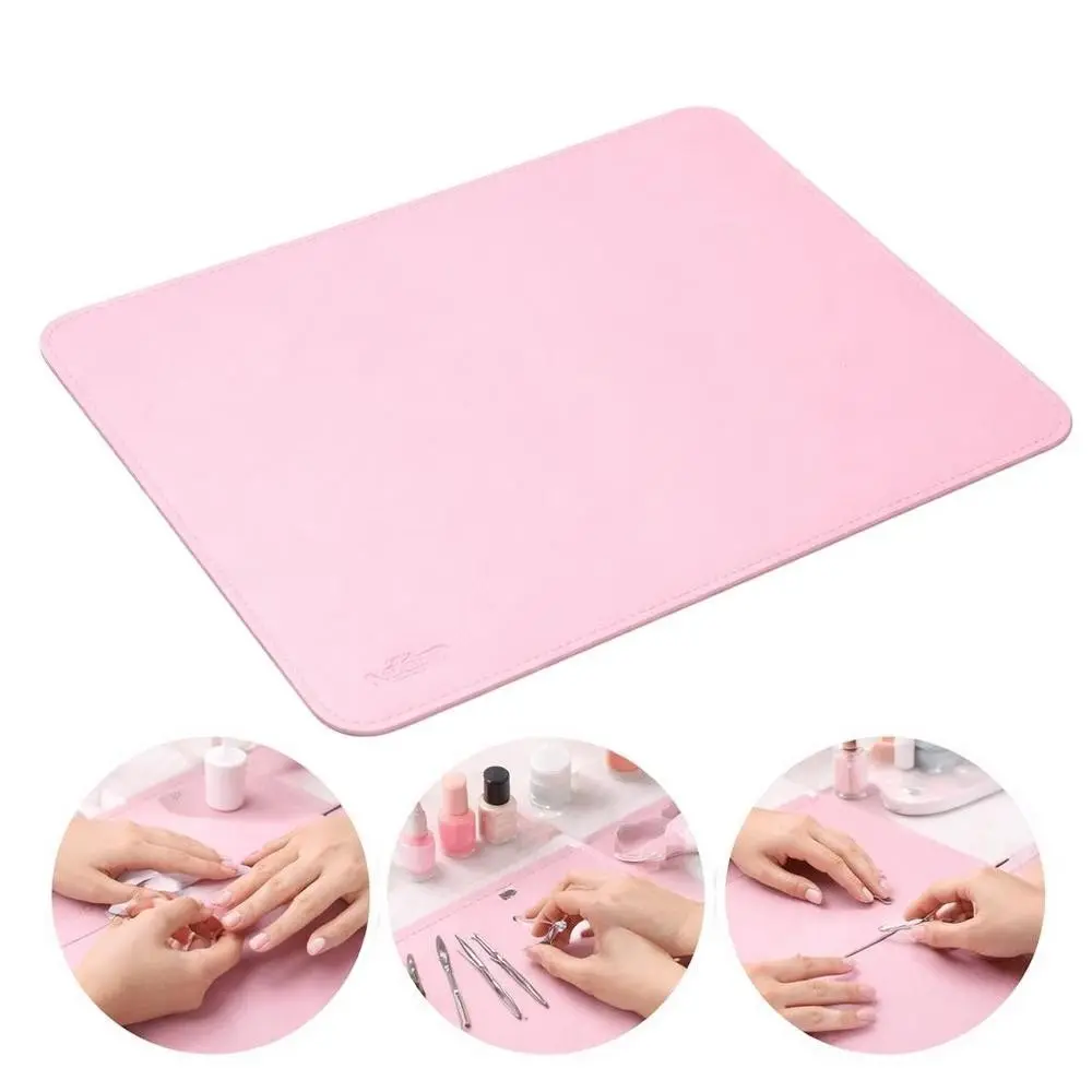 Professional Foldable Nail Table Mat, Ideal for Nail Art, Easy to Clean and Store, Salon Table Mat, Nail Care Accessories