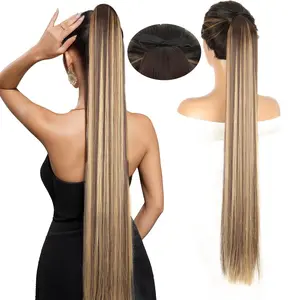 Fashion Long Hair Braid Wig for Women, High-Temperature Fiber, Synthetic Braids, Straight Hairstyle, Simple and Easy to Wear, Ideal for Daily Use and Festivals