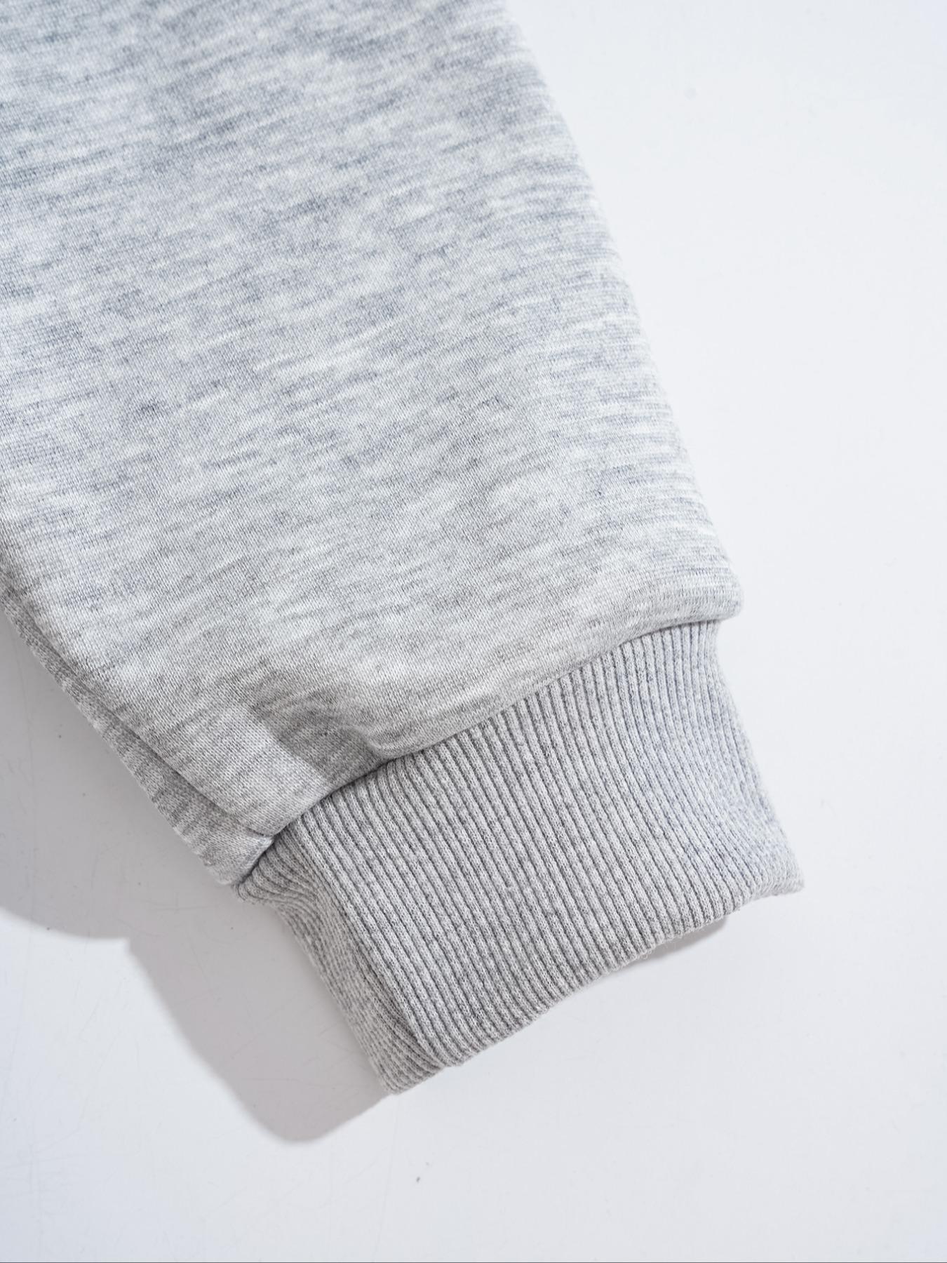 Women's Casual Graphic Pullover Sweater, Soft Long Sleeve Round Neck Sweatshirt, Comfortable Daily Wear