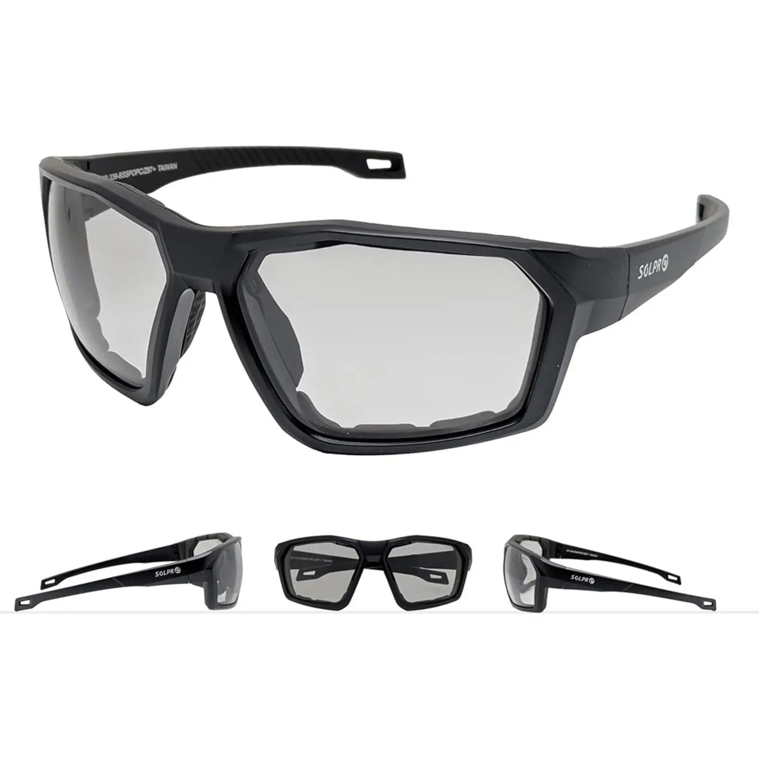 Unisex ANSI Z87.1 Rated Safety Glasses, Impact-Resistant Sunglasses with EVA Foam, Anti-Fog for MTB, Shooting, Anti-Fog Glass