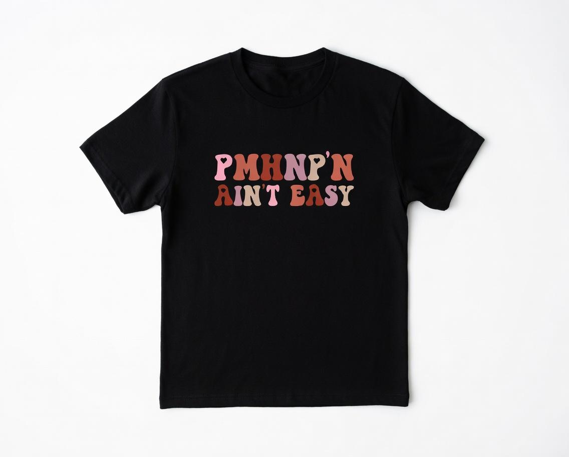 PMHNP Nurse T-Shirt - Psychiatric Mental Health Nurse Unisex Tee - Mental Health Nursing Gift, PMHNP Graphic Shirt