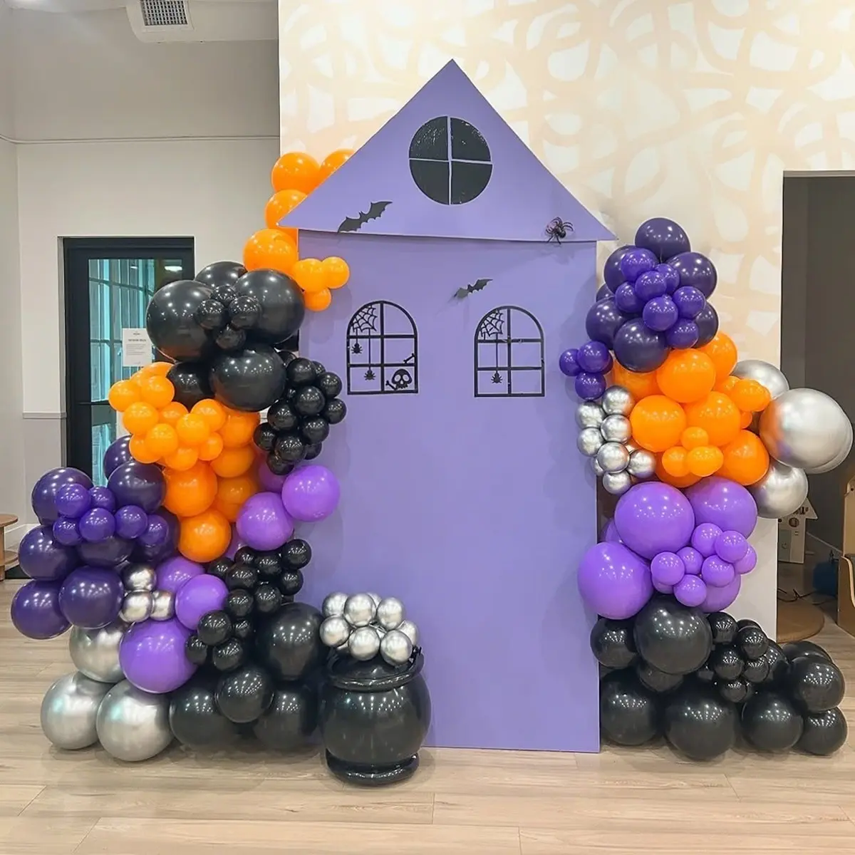 Halloween Balloon Arch Kit, Matte Balloons, Fall Baby Shower Party Decor, Gender Reveal Celebration, Balloon Arch Set