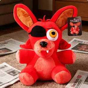 Anime Plush Toy Doll Sun Moon Baby Handmade Midnight Bear Decorative Stuffed Toy, Anime Game Accessories Puppet