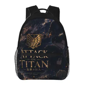 Attack On Titan1 backpack, anime bookbag cartoon lightweight backpacks,adjustable straps book bags for teens girls boys, fashionable unisex school bag, kids bags for office travel college work school, gift