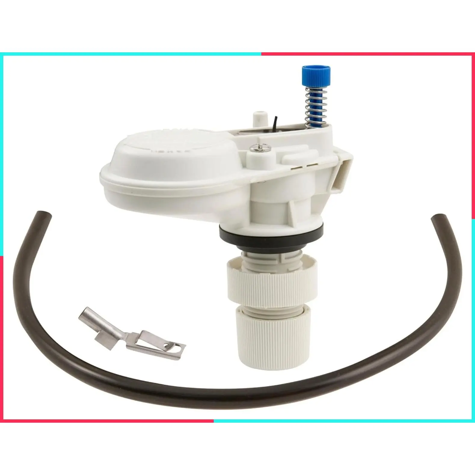 Universal Toilet Fill Valve Replacement Kit with Backflow Protection