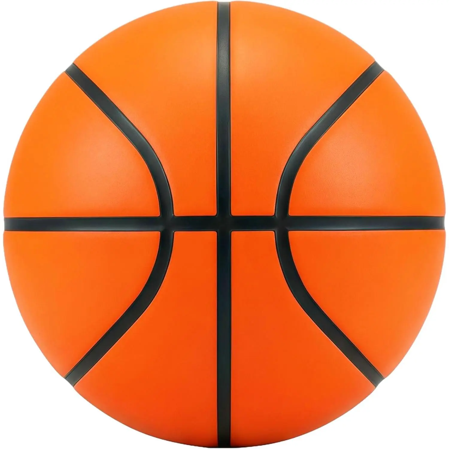 Silent Basketball Size 6 28.5" Airless Indoor Basketball for Training, Perfect for Home Use, Apartment, Gym - Real Feel & Weight 20.5-21oz, 80% Quieter, Girls' Basketball Gifts Brown