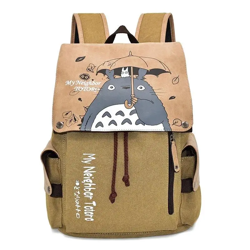 My Neighbor Totoro Cartoon Bag Fashion New Style Schoolbag Popular Design and Backpack Shoulder Bag Decorative Daily Necessitie