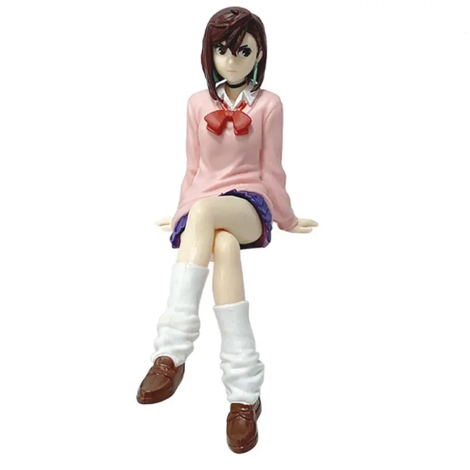 New Anime Dandadan Ayase Momo Shiratori Aira Sitting posture S.H.Figuarts Transformed Assembly PVC Model Toy Action Figures Gift