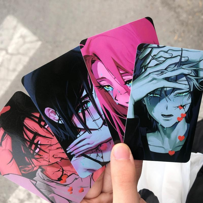 4 Pcs/set Anime ALIEN STAGE Lomo Card Photocard Till Ivan HD Small Album Photo Cards for Fans Collection Decorate Cosplay Gifts