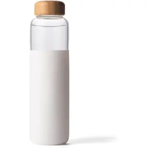 Glass water bottle