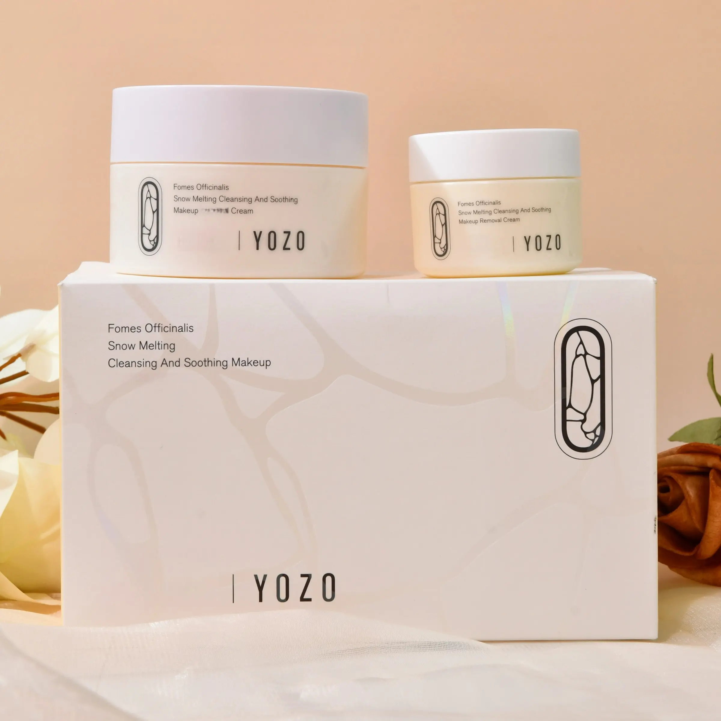 Makeup Removal Cream Gift Set, Full Size & Travel Size Cleansing Balm, Gentle Soothing Melting Makeup Remover, Deep Facial Cleansing
