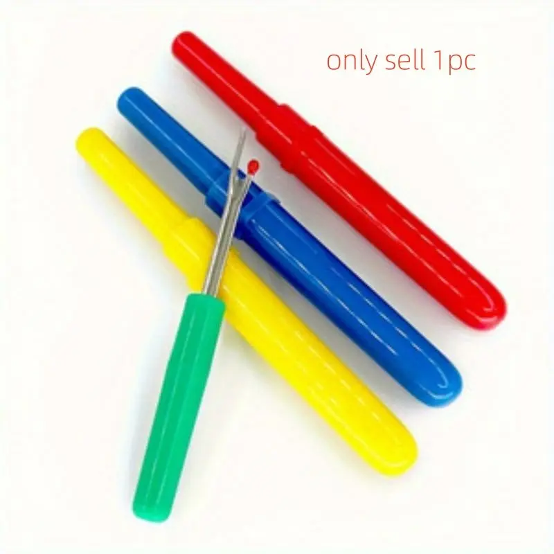 Small Plastic Seam Ripper for Sewing and Cross Stitch, Easy to Use Seam Cutter, Essential Sewing Tool, Perfect for Craft Enthusiasts