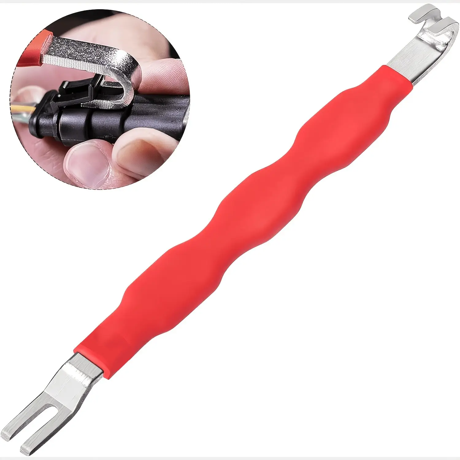 Car Electrical Connector Separator Tool, Terminal Release Disassembly Tool, Universal Wire Harness Disconnect Tool for Most Cars and Trucks