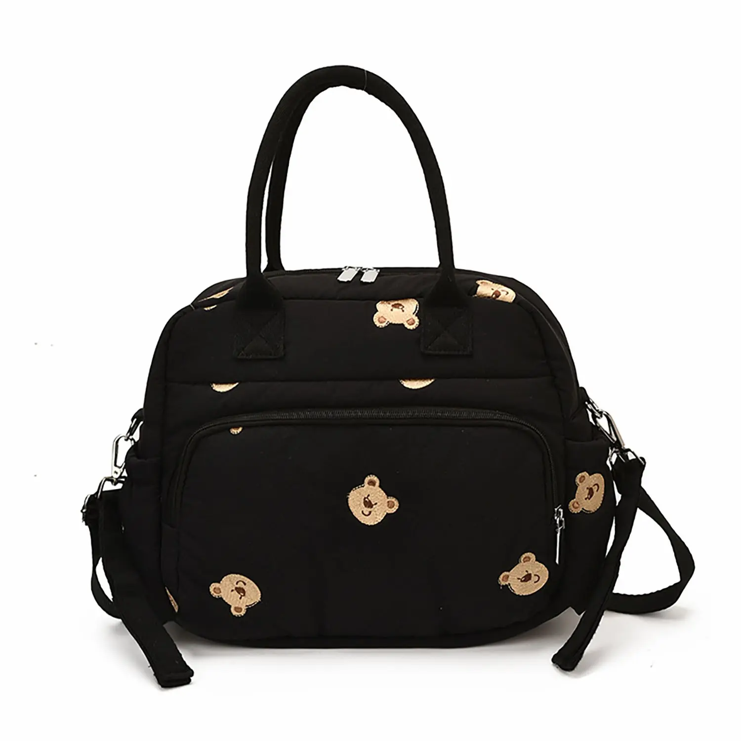 New Large Capacity Baby Bag, Single Shoulder Crossbody Bag, Mom Handbag, Fashion Diaper Bag, Travel Diaper Bag, Multi-Pocket Maternity Bag, Daily Use & Hospital, Mommy Bag For Hospital