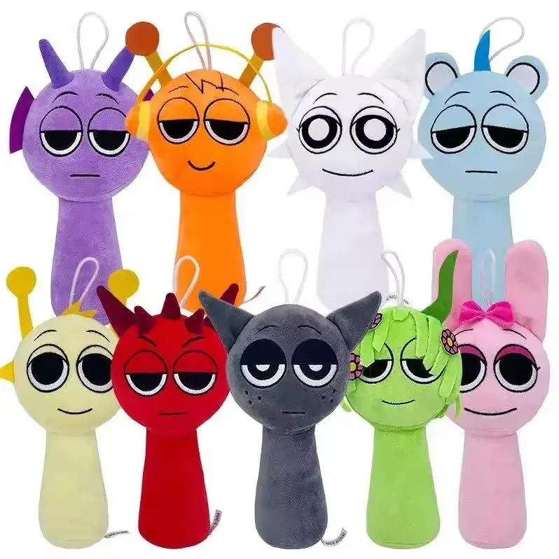 2026  Sprunki Plush Toys Horror Game Toys Cartoon Cute Soft Stuffed Pillow For Kid Birthday Christmas Gift Stuffed Children Dolls