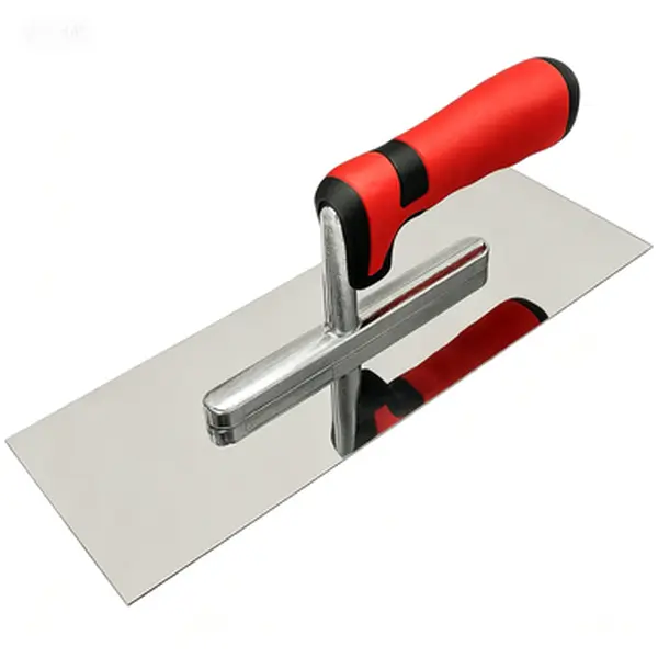 Professional Concrete Finishing Trowel (11" x 4") - Stainless Steel, Rust-Resistant, For Cement & Drywall Plastering, Masonry & Tile Hand Tool, Smooth Finish, Durable Construction