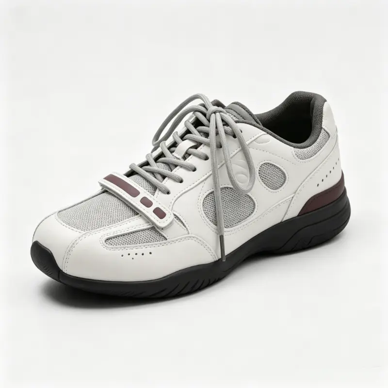 XORAM Men's Multifunctional Low-Top Training Shoes - Mesh Upper, Adjustable Buckle, Breathable Casual Walking Sneakers 202772-J