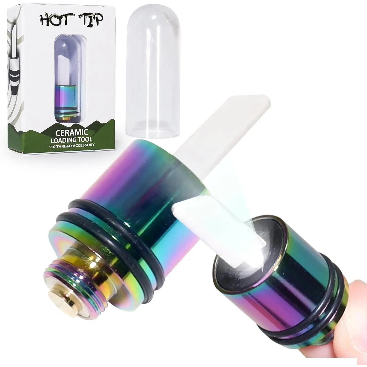 Hot Knife Tip Heating Multi-Tool for Slicing Wax or Viscous Oil etc, Mixed Color 1PC