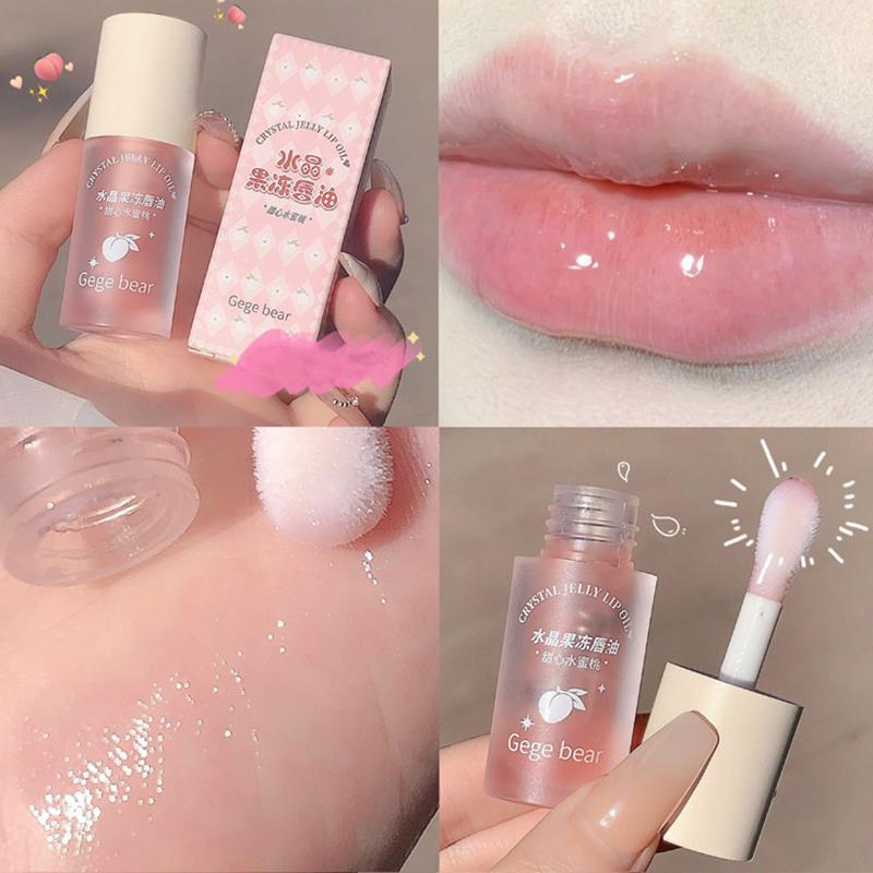 Moisture & Hydrate Glossy Lip Oil, Moisturizing & Hydrating Long Lasting Lip Gloss, Lightweight  Lip Plumper Moisturizer, Lip Makeup Tools for Music Festival Makeup