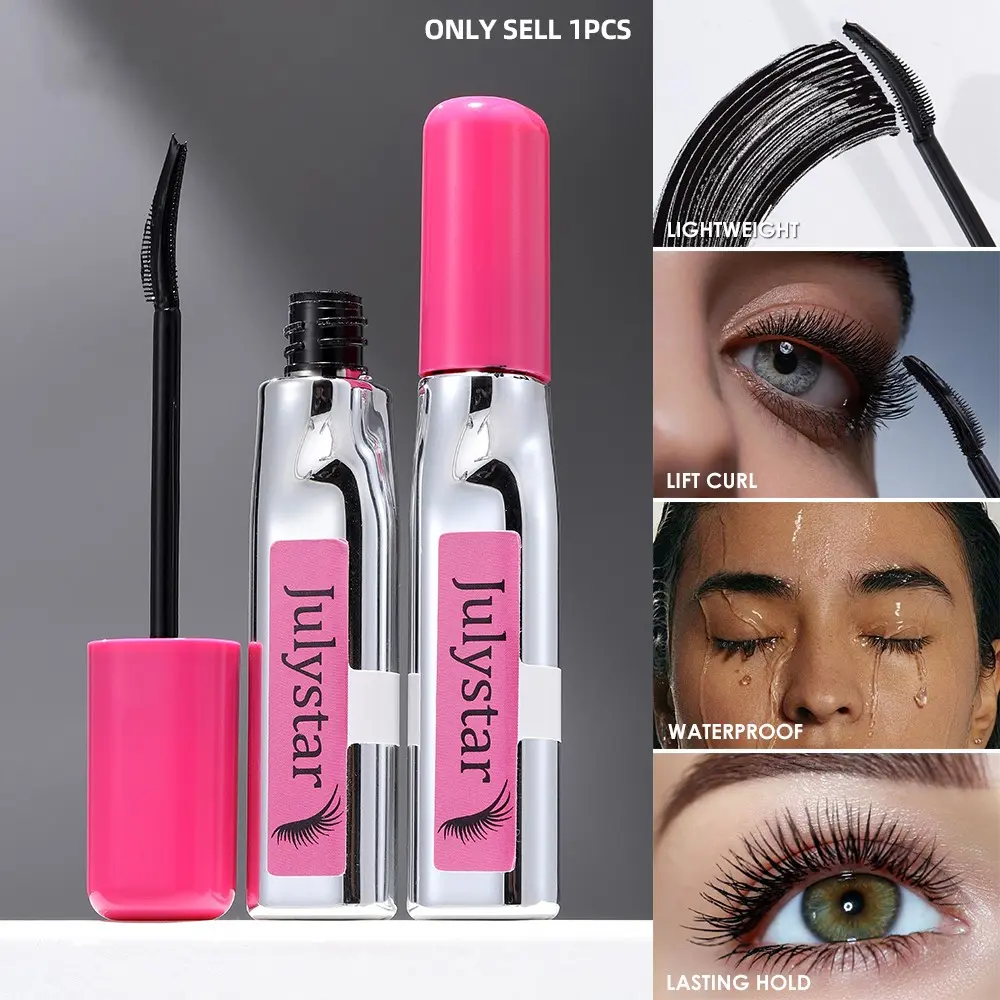 Long Last Curling Hold Black Mascara, Non Smudge Oil Resistant Formula Prevent Under Eye Black Stains, Buildable Layer Texture From Thin To Full Lash Effect, Mild Gentle Ingredients Fit Sensitive Eyes And Contact Lens Wearers, Long Lasting Mascara