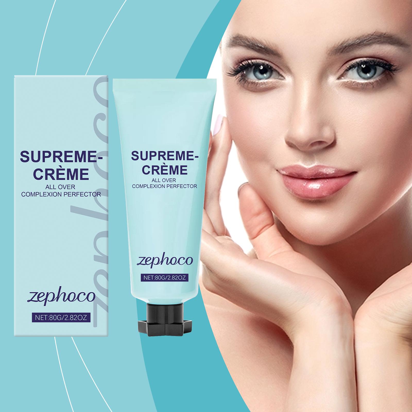 zephoco Concealer Cream Improves Dullness Lightweight Fit Moisturizing Brightening Clear Long-lasting Concealer Cream