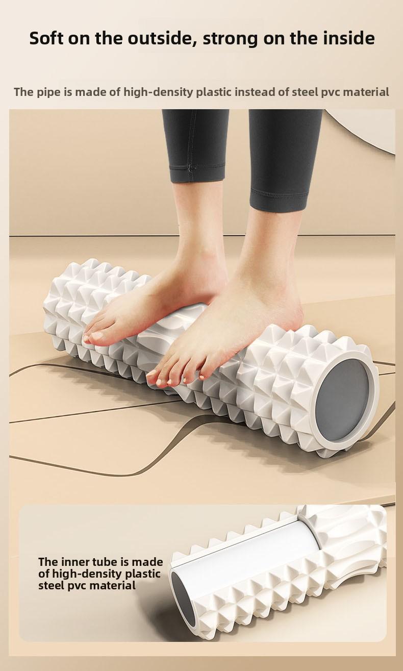 Foam roller massager, complete set of muscle relaxation yoga equipment, spiked roller massage stick, fitness equipment