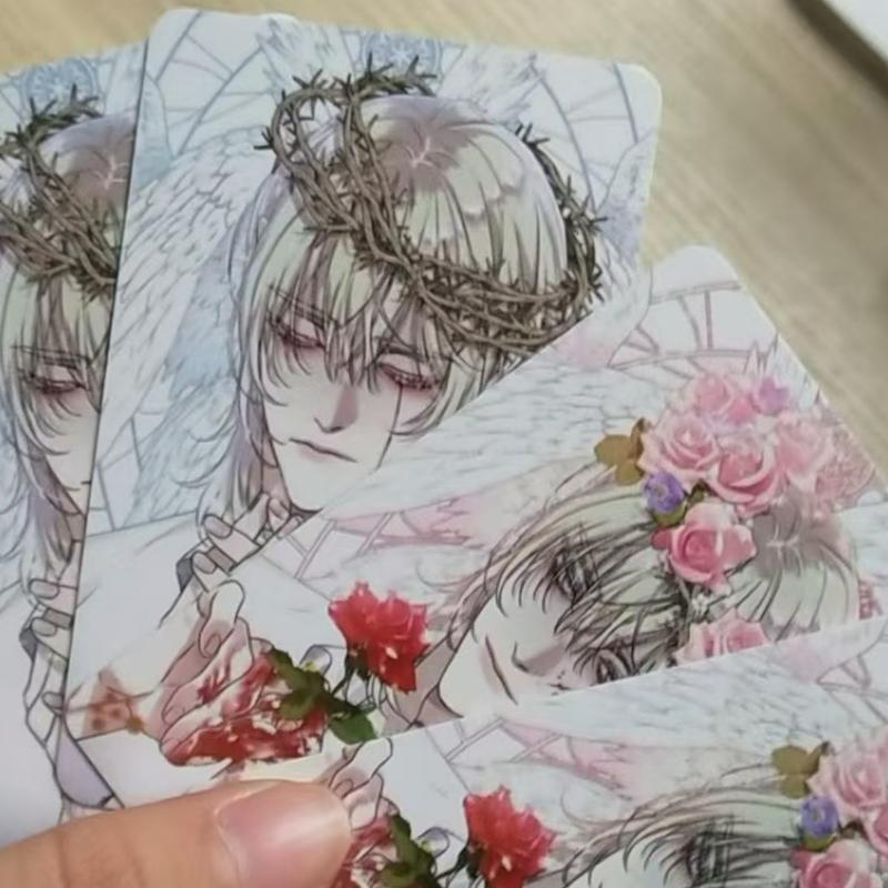 2 Pcs/set Korean Comics Dear00 Lomo Card HD Photo Card Postcard Fans Friends Collection Decorative Cosplay Gift