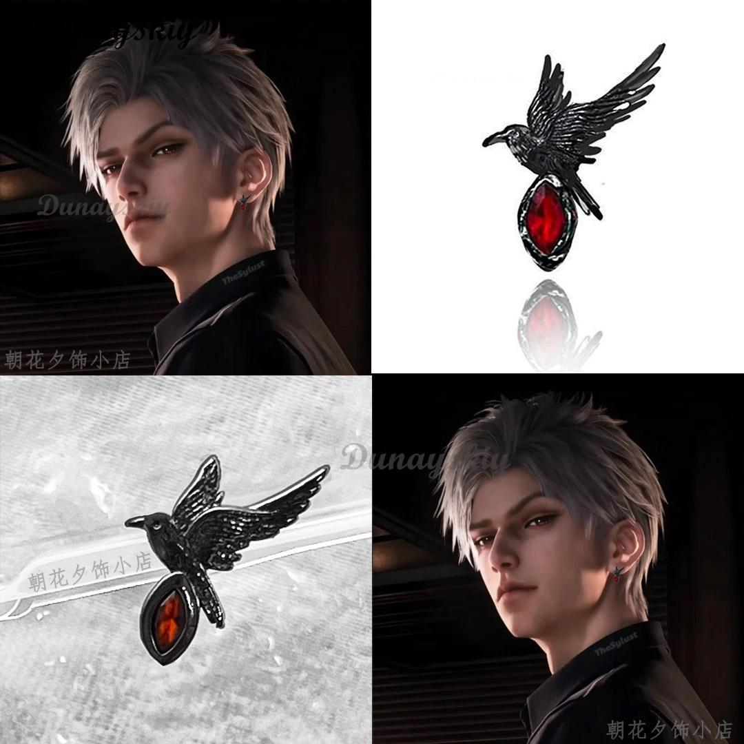 Anime Love and Deepspace Sylus Cosplay Collarbone Necklace Ornament Pendant Cartoon Accessorie Decorate Game Birthday Xmas Gift