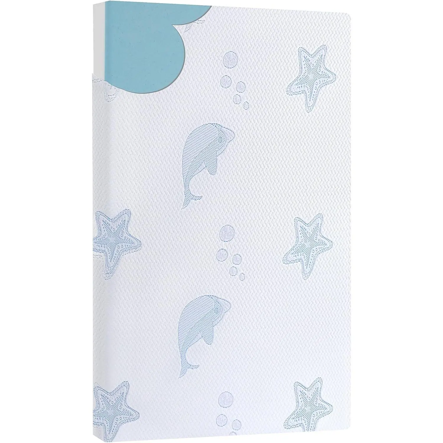 38"x26" Dual-Sided Memory Foam Pack and Play Mattress for Playard Mini Crib, Soft Breathable Baby Mattress with Removable Washable Cover
