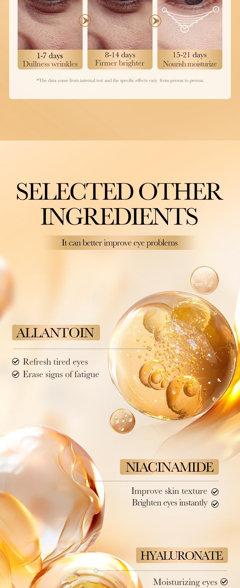 Collagen & Hyaluronic Acid Eye Masks: Firm, Lift, & Erase Wrinkles for Smooth, Youthful Eyes Collagen & Hyaluronic Acid Eye Masks: Firm, Lift, & Erase Wrinkles for Smooth, Youthful Eyes