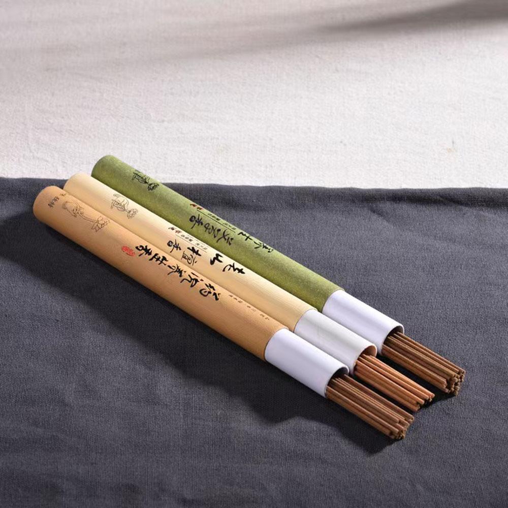 20cm 20g 40 Incense Sticks, Old Mountain Sandalwood, Mugwort, Agarwood, Cliff Cypress, Long-Lasting Fragrance, Ideal for Yoga, Meditation, Hiking