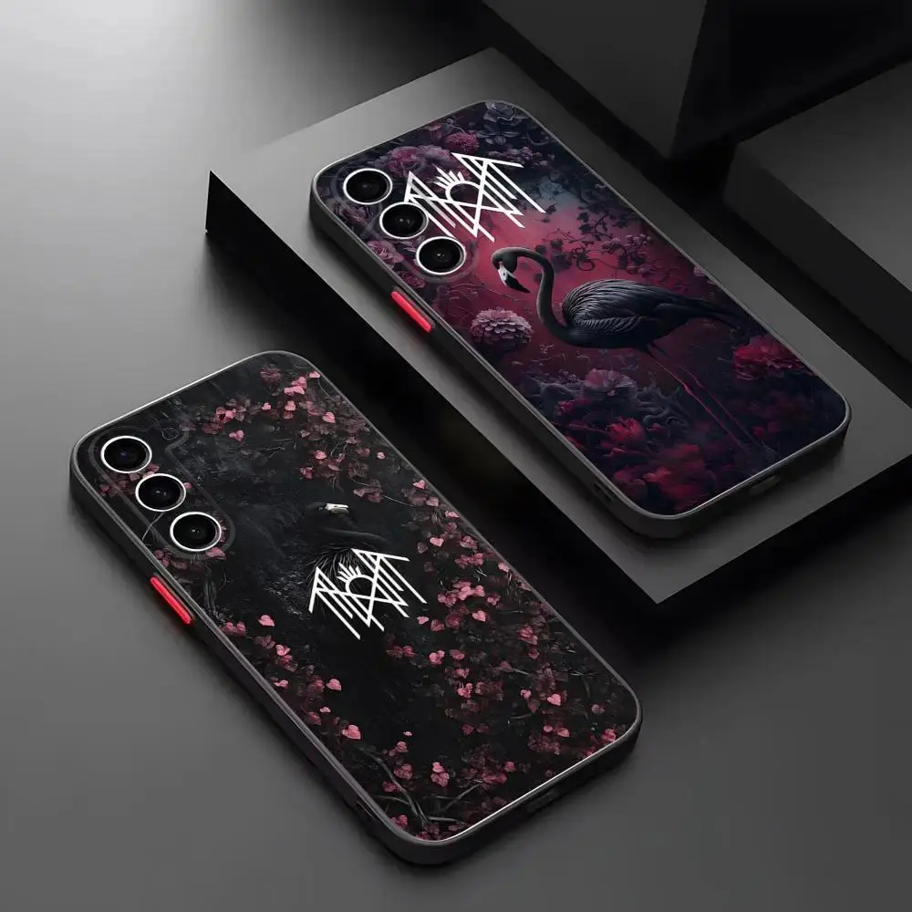 SLEEP TOKEN - Even In Arcadia Phone Case Matte Transparent For Samsung S26 S25 S24 S23 S22 S21  FE Ultra  Plus &iPhone 17 16 15 ProMax Pro Plus Luxury Back Cover, Frost Effect
