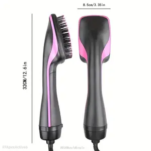 Multifunctional Hot Air Comb, 1 Box Automatic Hair Straightener, Negative Ion Hot Air Comb, Hair Styling Tool for Home & Salon Use, Hair Styling ToolsVelvet Bloom15FFApexActive6DD16MunchMingle