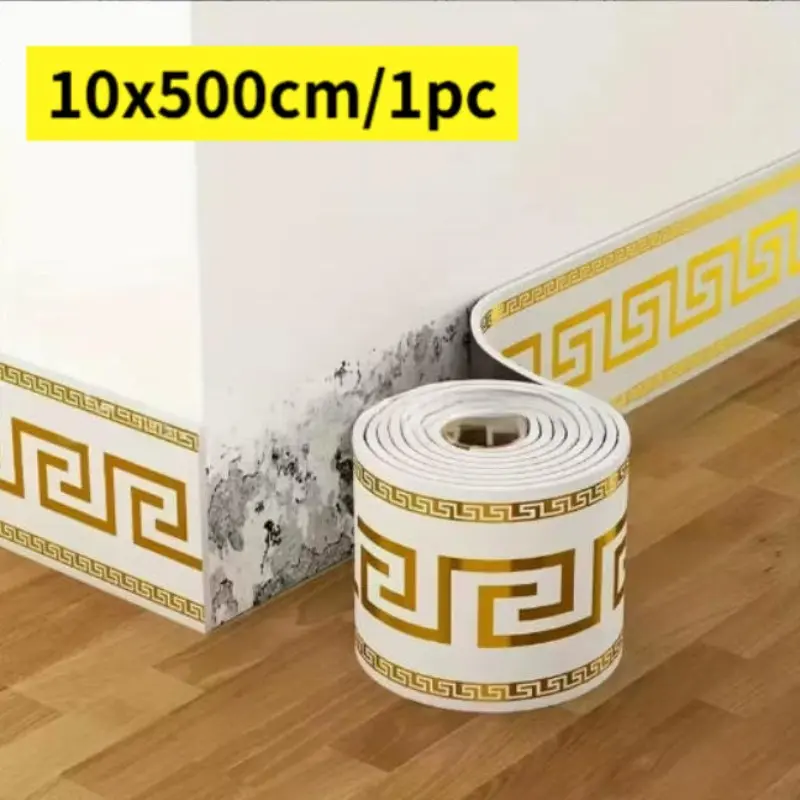10x500cm Self-Adhesive Wallpaper for Interior Walls, Waterproof Durable, Low-Cost Luxury Home Decor, Easy Peel-And-Stick, Value Pack, Decorative Wallpaper