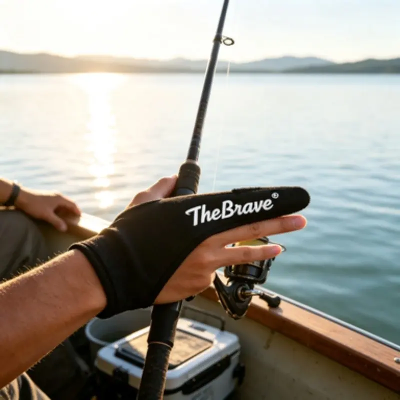 Wear-Resistant Fishing Gloves, Lure Fishing Gloves, Casting and Line Control, Finger Protection Set, Essential Fishing Accessory