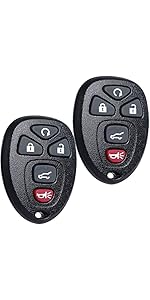 Fob Replacement Fits for Chevy Tahoe Suburban GMC Yukon/Yukon XL Cadillac Escalade ESV/EXT 2007 2008 2009 2010 2011 2012 2013 2014 Entry Start Control 22951510