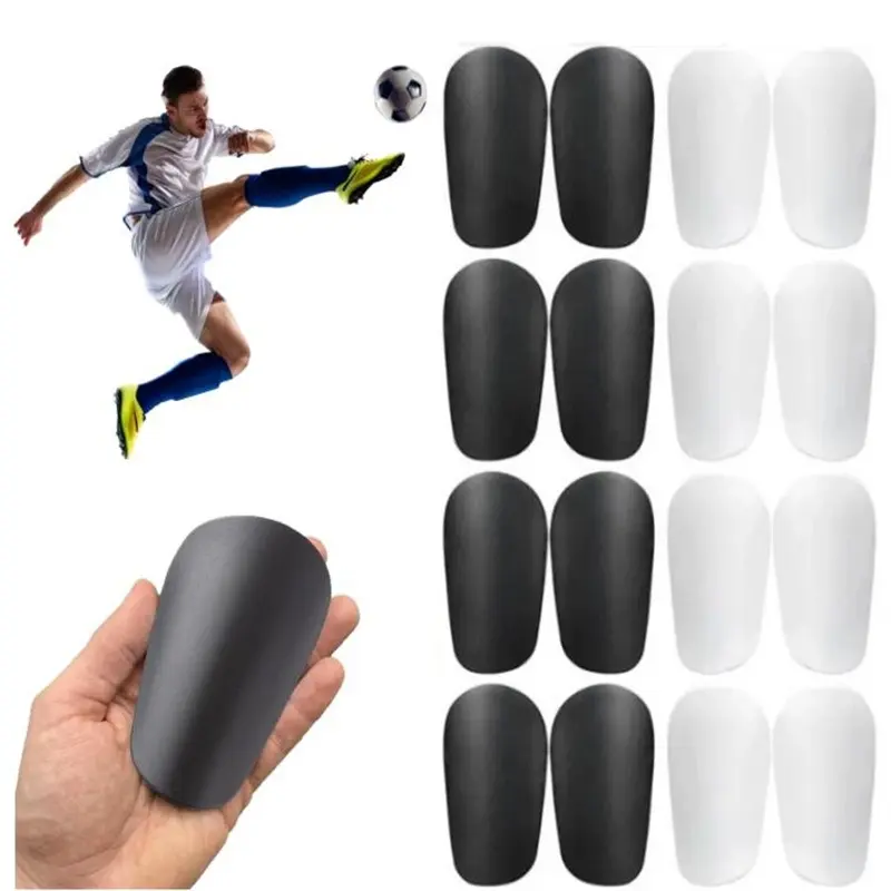 1-20Pair Shin Pads Wear-resistant Shock Absorbing Leg Protector Mini Shin Guards Soccer Shin Guards Men Women Kids Boys Girls