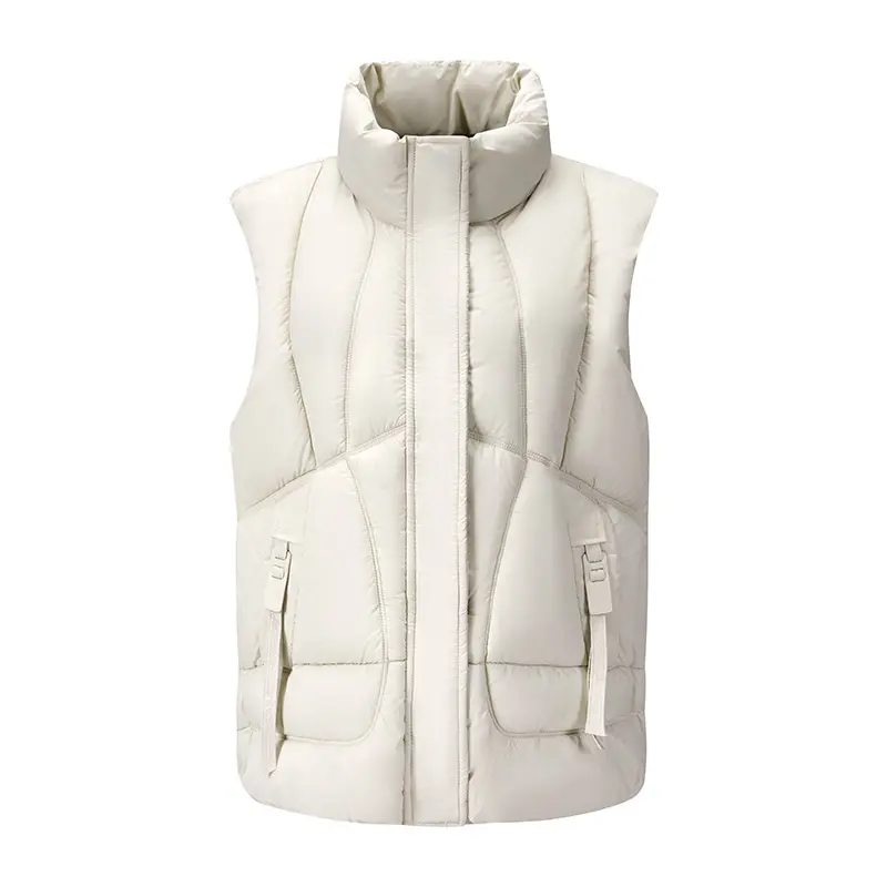 Women's short padded vest, new fashion casual versatile jacket
