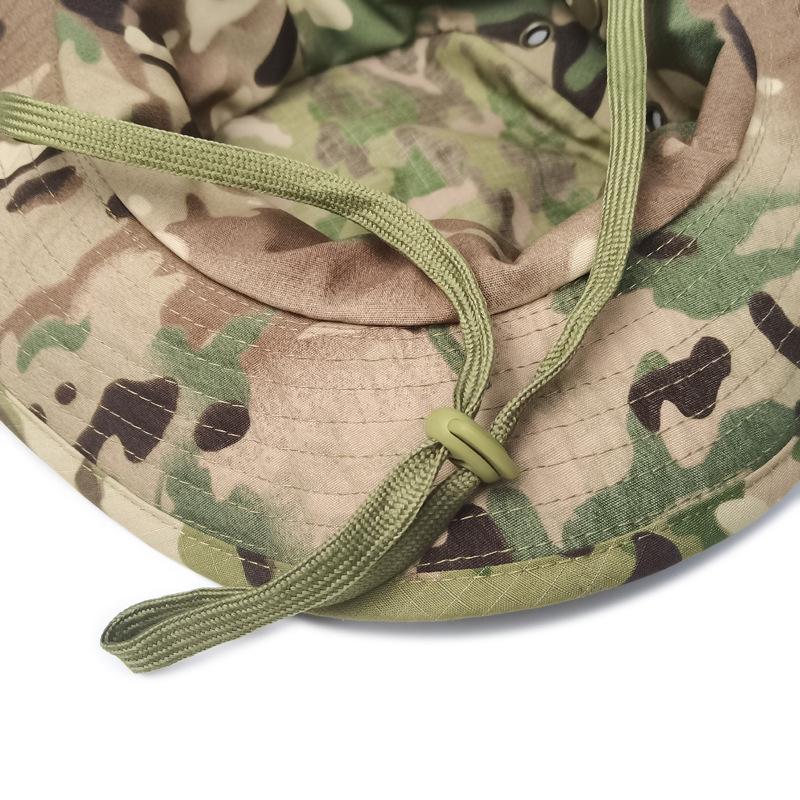 Tactical Camo Boonie Hat for Men, Wide Brim UV Protection Sun Hat for Fishing, Hiking, Hunting & Outdoor Adventures