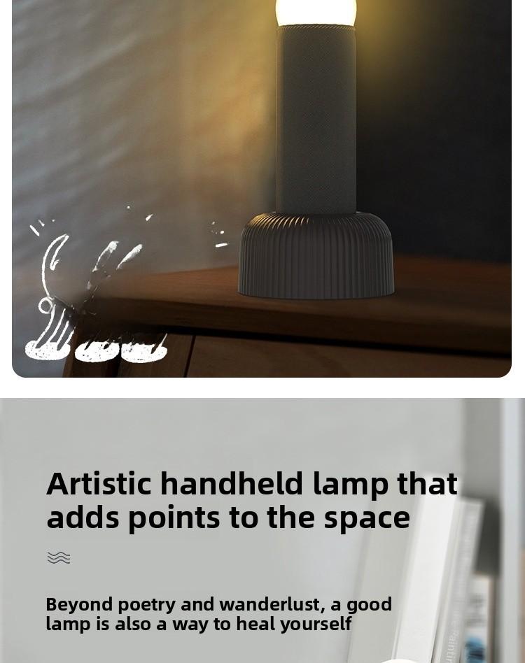 Rechargeable night light from Douyin Store, creative bedside lamp, suitable for bedroom sleep ambiance, fun table lamp, birthday gift