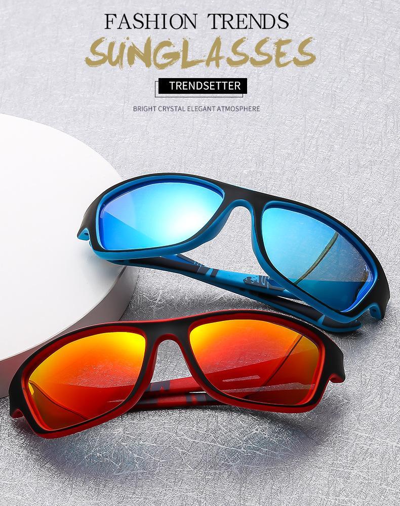 4-Pack Polarized Sports Sunglasses for Men & Women, Vintage Special-Shaped Outdoor Eyewear with UV400 Protection, Ideal for Cycling, Climbing, Skiing, Fishing & Driving