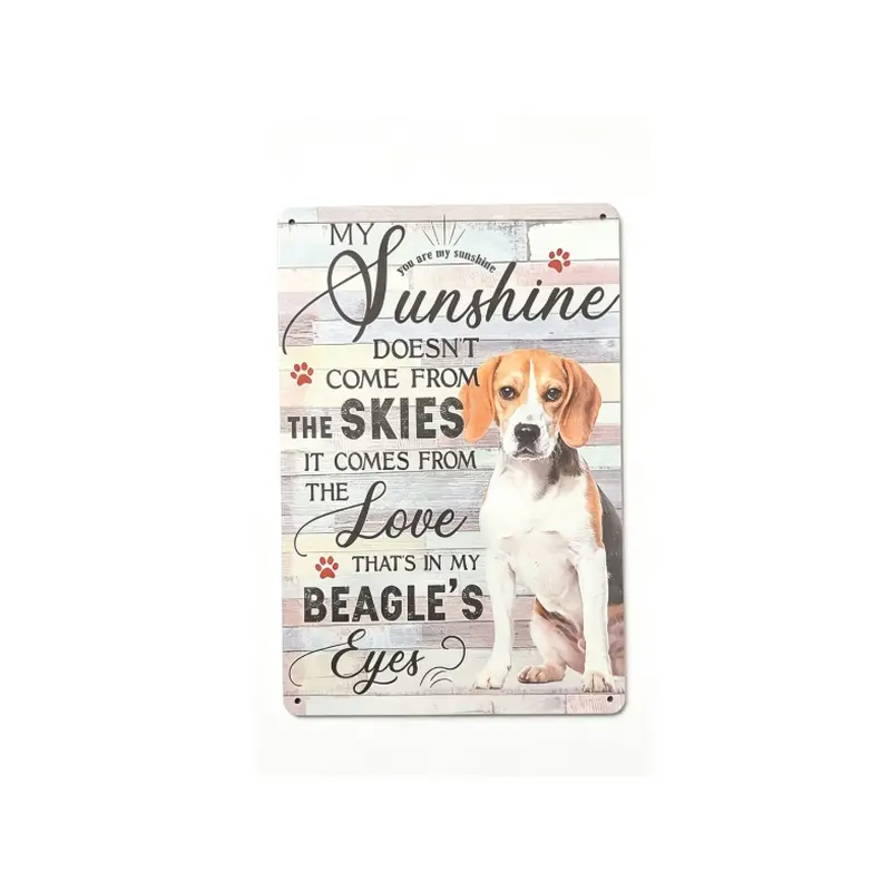 1pcs Decorative Retro Tin Sign | Waterproof Rustic Wall Art, Pre-Drilled Holes, Anti-Fade for Bar, Kitchen & Farmhouse, 8x12"