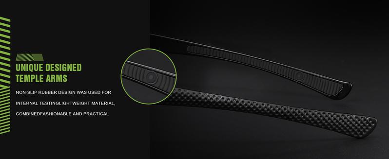 3 Pack Polarized Sports Sunglasses for Men, Mens Sunglasses Wrap Around UV400 Protection for Cycling Fishing Driving