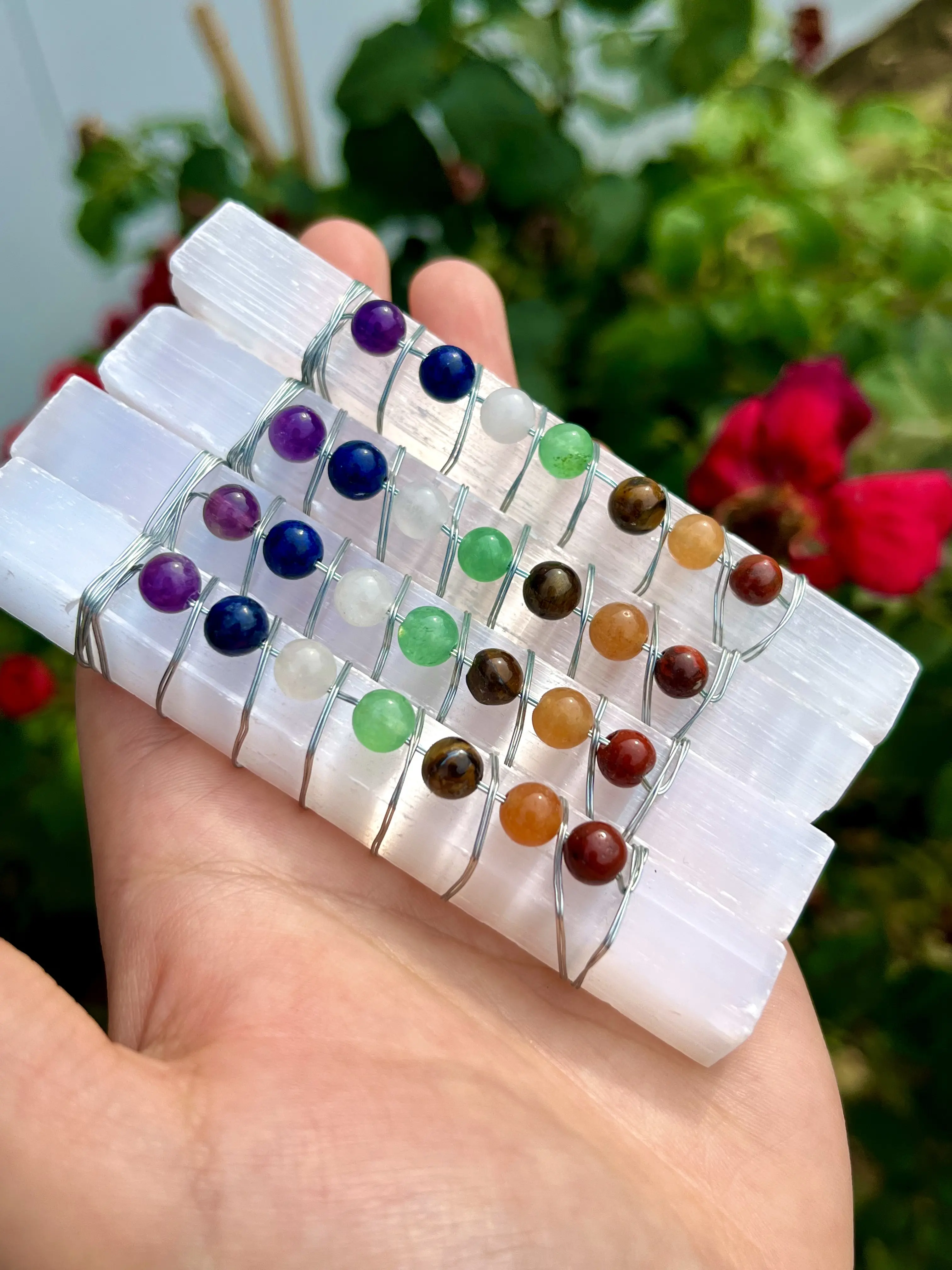 Natural crystal for live show